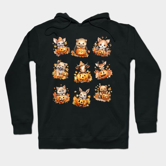 Halloween animals Hoodie by Signum